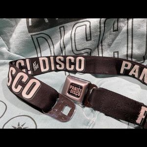 Buckle Down Belt Panic at the Disco Seatbelt Belt Y2K Pop Punk